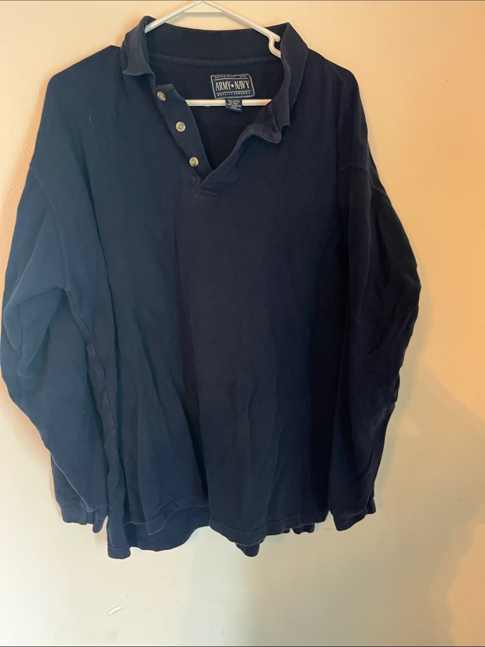 Army navy xxl long sleave